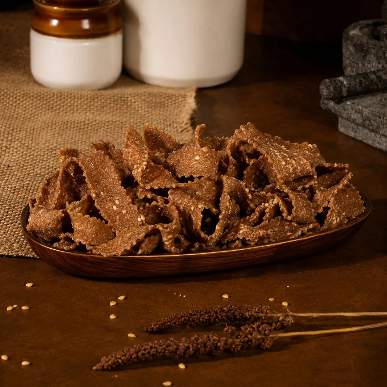 Ragi Ribbon Murukku